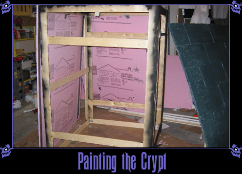 Painting the crypt